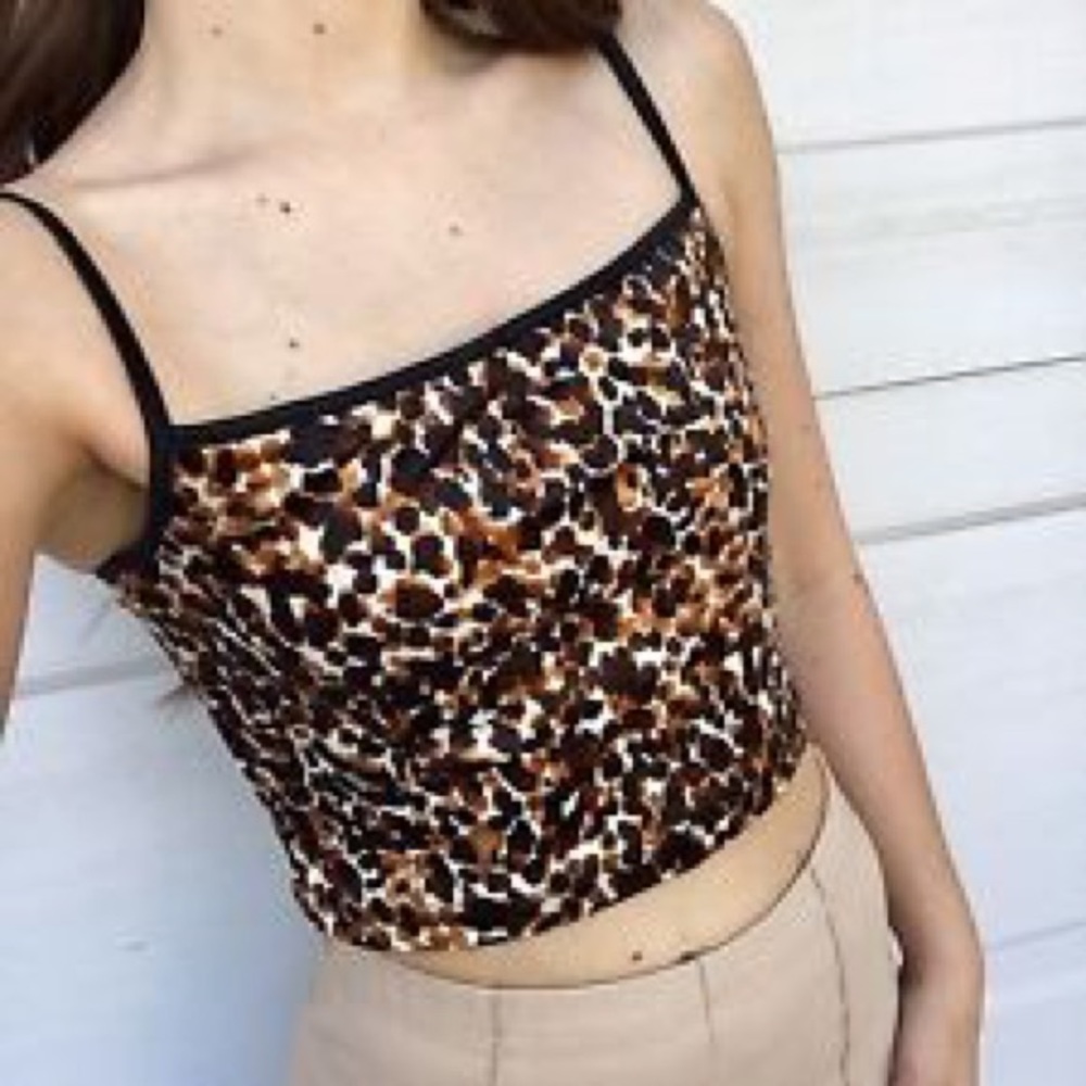 American Apparel Printed Disco Tank